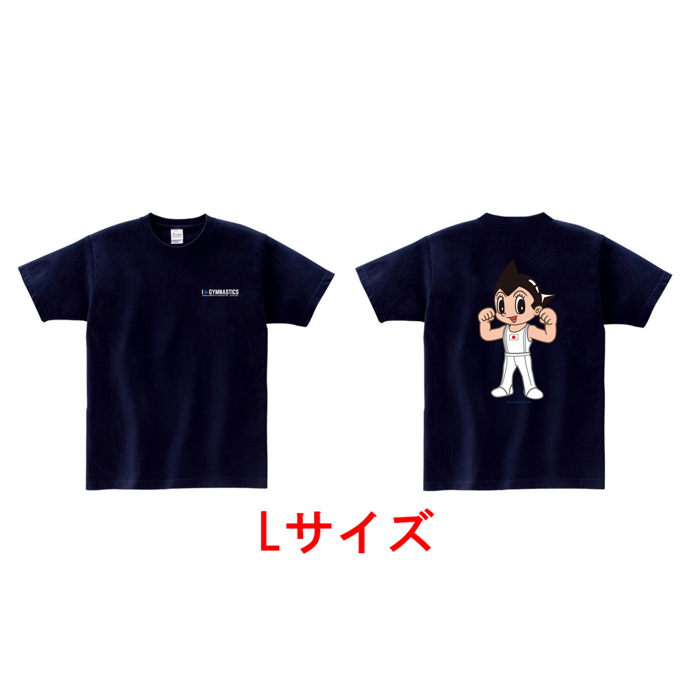 JGA Tシャツ アトム【ネイビー】（鉄腕アトムコラボ）