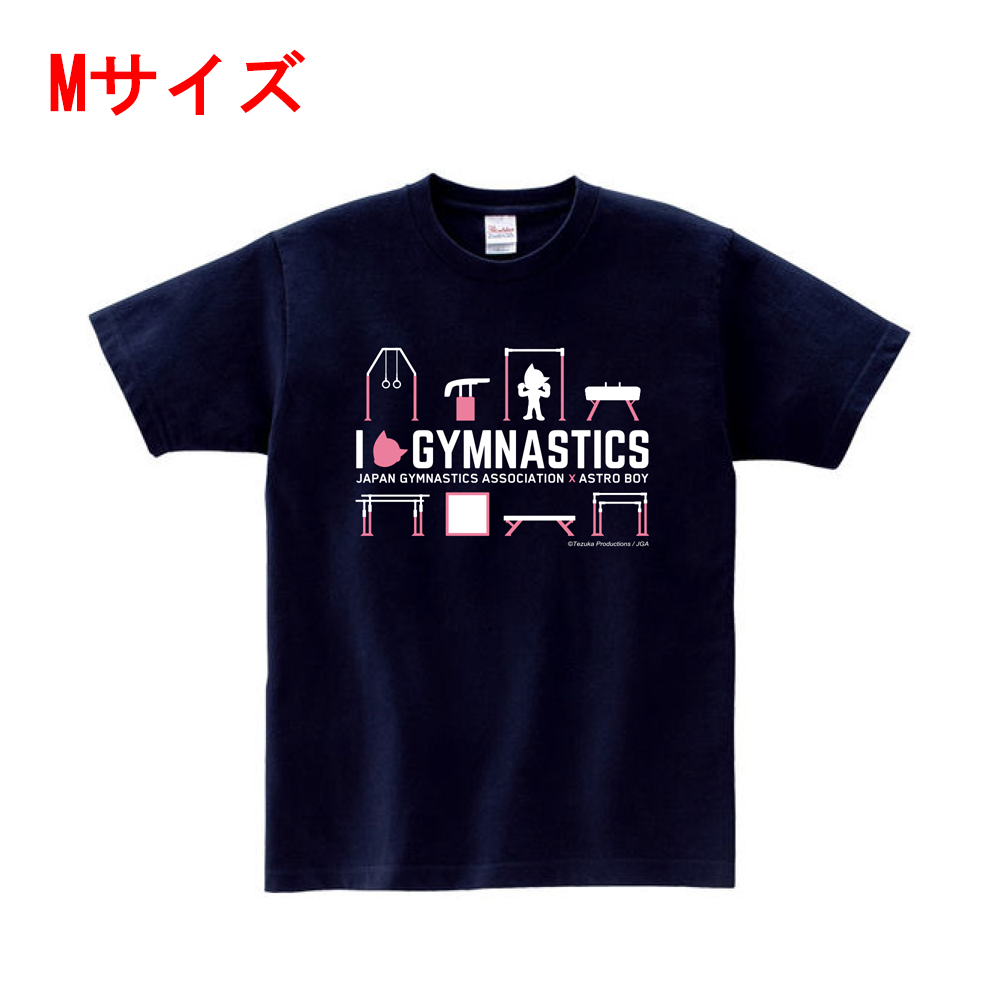 JGA Tシャツ ピンク【ネイビー】 (鉄腕アトムコラボ) – SPORTS
