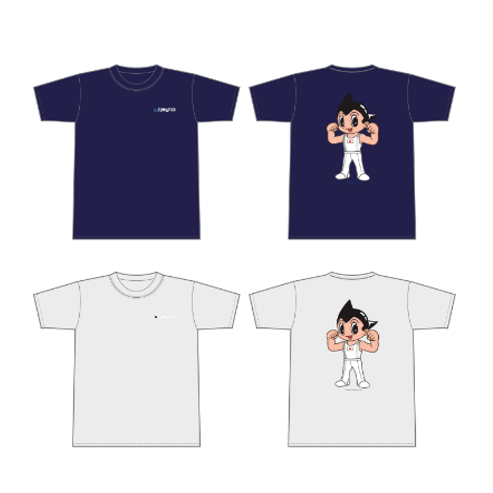 JGA Tシャツ アトム【ネイビー】（鉄腕アトムコラボ） – Sports Square online-shop